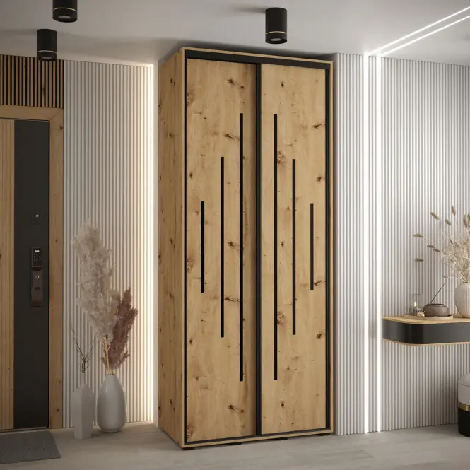 Szekrény 45 Canaris 12 120 artisan/fekete