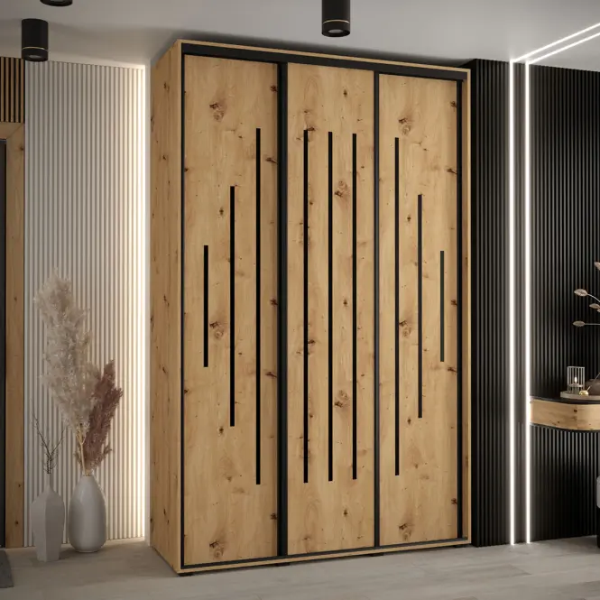 Szekrény 45 Canaris 12 170 artisan/fekete