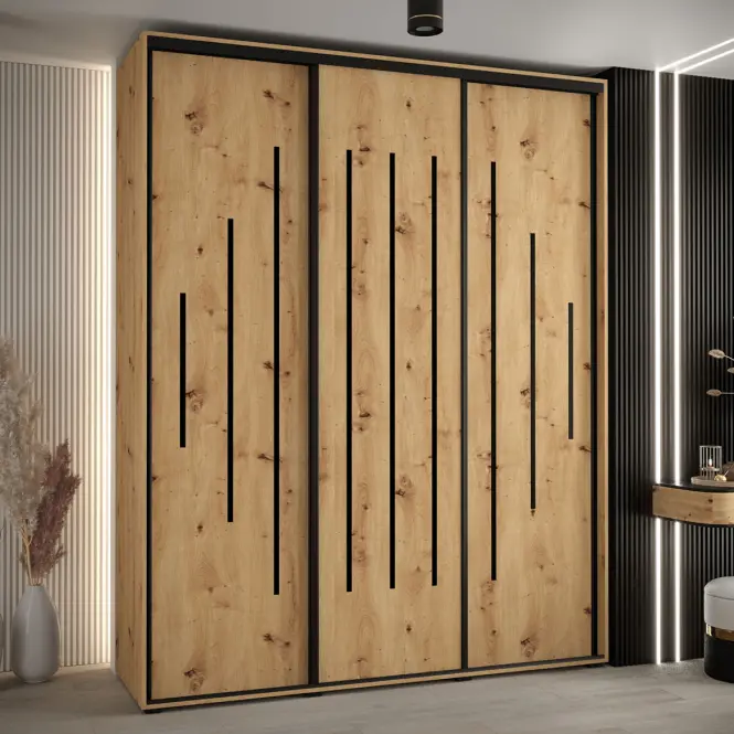 Szekrény 45 Canaris 12 190 artisan/fekete