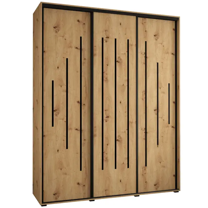 Szekrény 45 Canaris 12 200 artisan/fekete