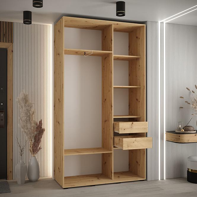 Szekrény 45 Canaris 13 140 artisan/fehér/fekete