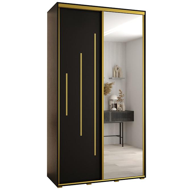 Szekrény 45 Canaris 13 140 fekete/gold,5