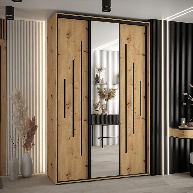Szekrény 45 Canaris 13 150 artisan/fekete,4