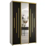 Szekrény 45 Canaris 13 150 fehér/fekete/gold