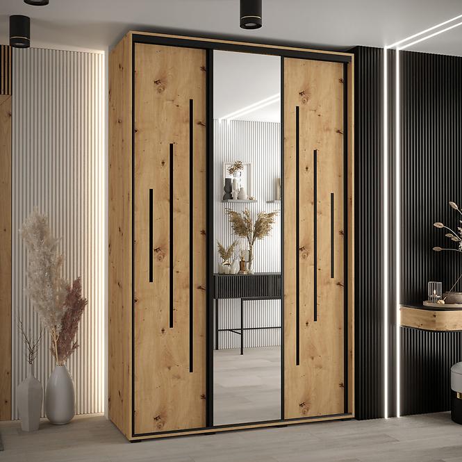 Szekrény 45 Canaris 13 160 artisan/fekete