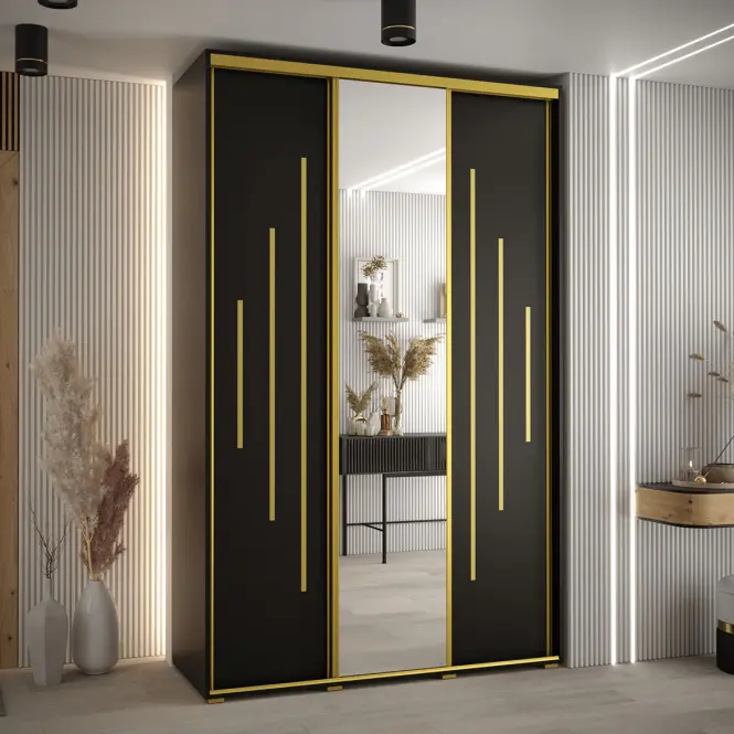 Szekrény 45 Canaris 13 160 fekete/gold,5