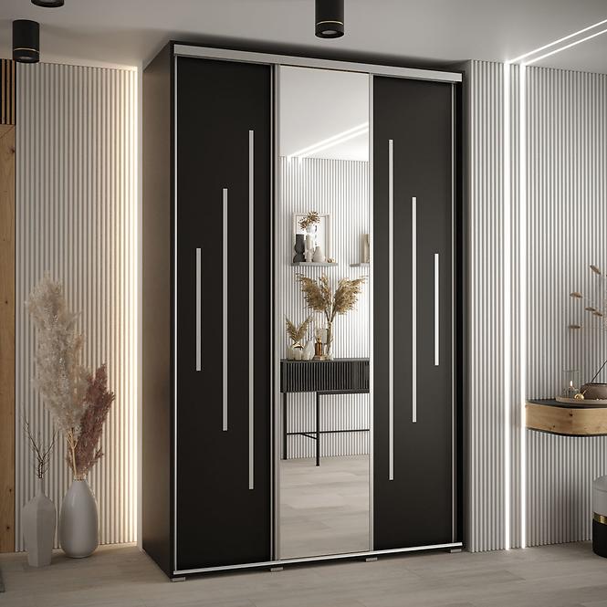 Szekrény 45 Canaris 13 160 fekete/silver