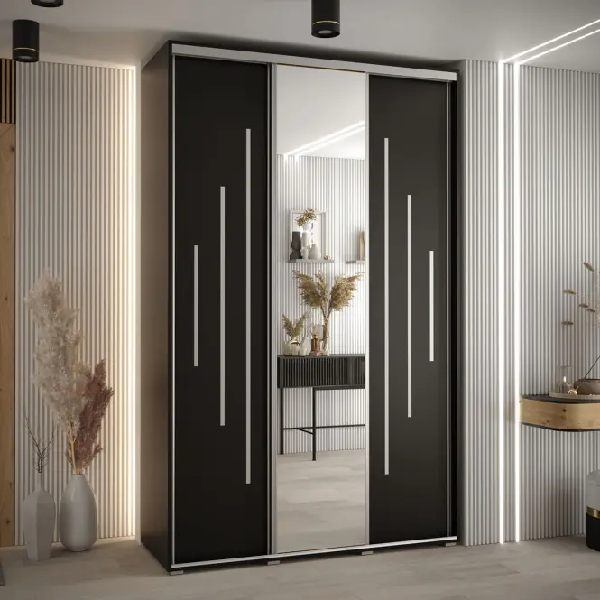 Szekrény 45 Canaris 13 160 fekete/silver,5