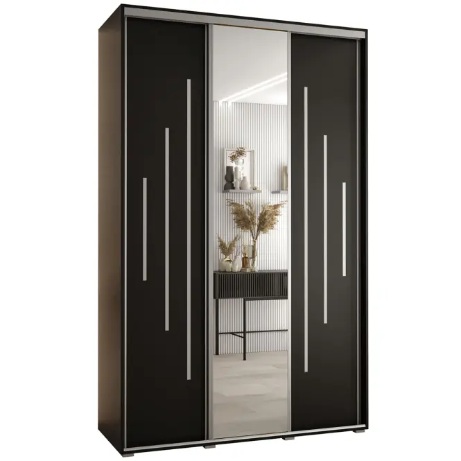 Szekrény 45 Canaris 13 160 fekete/silver