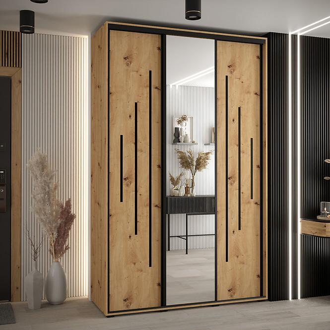 Szekrény 45 Canaris 13 180 artisan/fekete