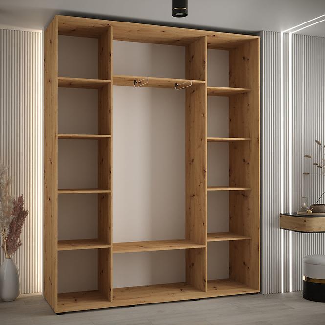Szekrény 45 Canaris 13 190 artisan/fekete