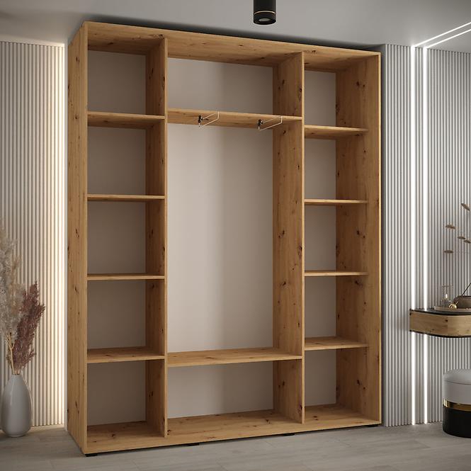 Szekrény 45 Canaris 13 200 artisan/fehér/fekete