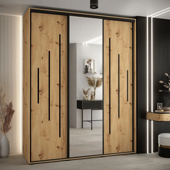 Szekrény 45 Canaris 13 200 artisan/fekete