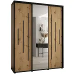 Szekrény 45 Canaris 13 200 fekete/artisan/fekete