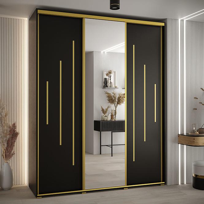 Szekrény 45 Canaris 13 200 fekete/gold