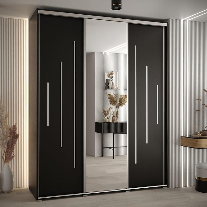 Szekrény 45 Canaris 13 200 fekete/silver