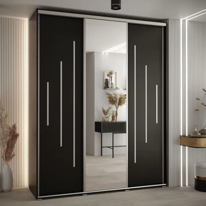 Szekrény 45 Canaris 13 200 fekete/silver,5
