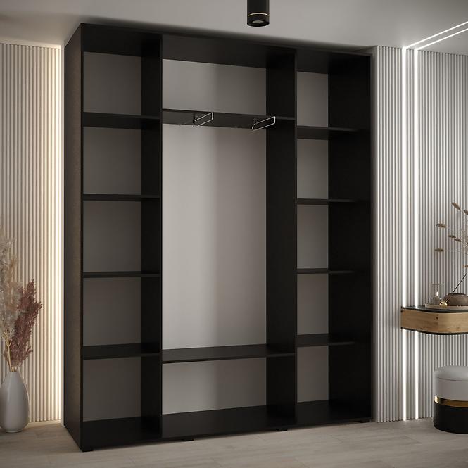 Szekrény 45 Canaris 13 200 fekete/silver