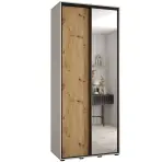 Szekrény 45 Canaris 3 100 fehér/artisan/fekete