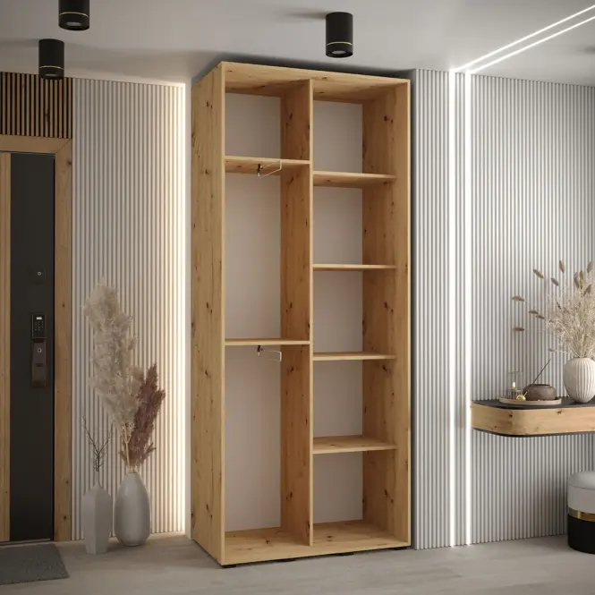 Szekrény 45 Canaris 3 130 artisan/fekete,4