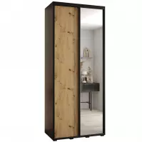 Szekrény 45 Canaris 3 140 fekete/artisan/fekete
