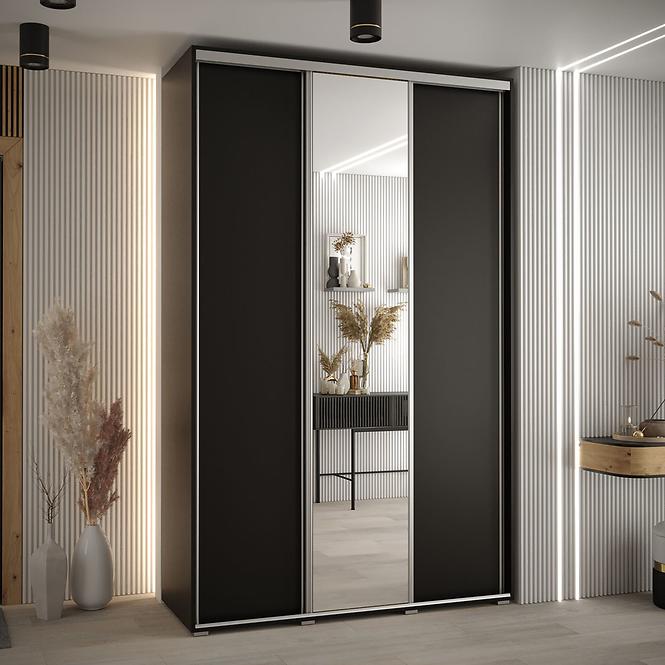 Szekrény 45 Canaris 3 160 fekete/silver
