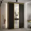 Szekrény 45 Canaris 3 180 fekete/gold,5