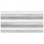 Csempe dekoratív Dekor Oslo Grey Pasy 25/50