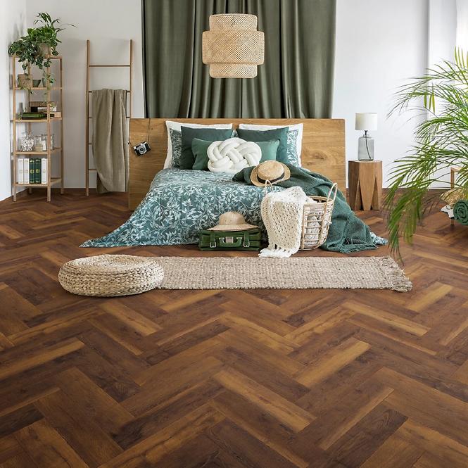 Laminált padló Tölgy Laguna 8mm AC5 Herringbone K411