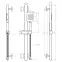Zuhanykészlet Remi X 1-F inox,2