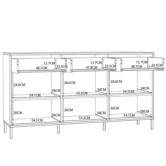 Komód Katoro SVTK231-U60