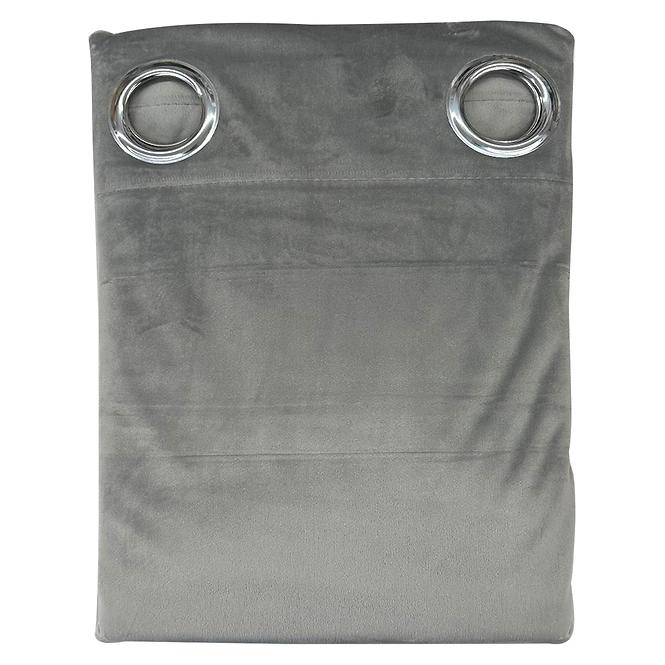 Sötétítő tunelon  VELVET 50 135x250 szürke,2