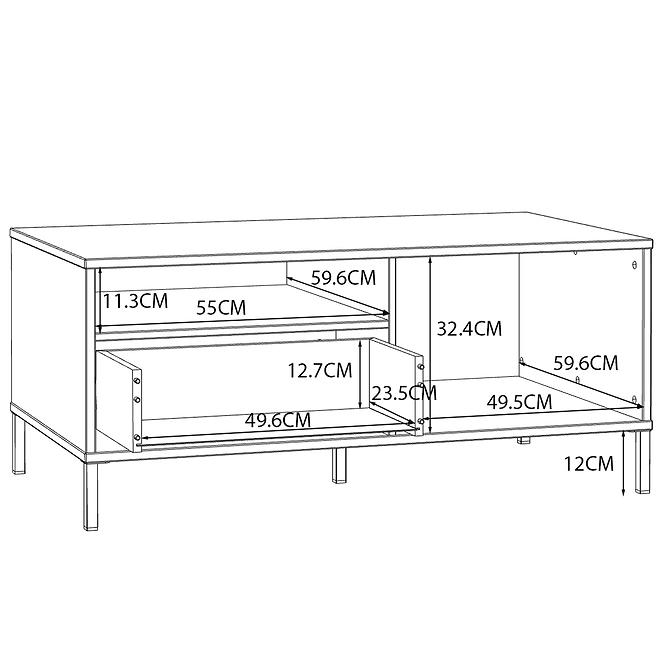 Alkalmi asztal Katoro CFTT5167-U60