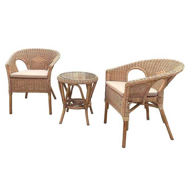 Rattan garnitúra Hamburg Mini