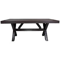 Asztal Rustic 90x180 barna