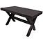 Asztal Rustic barna 80x140 cm,2