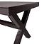 Asztal Rustic barna 80x140 cm,3