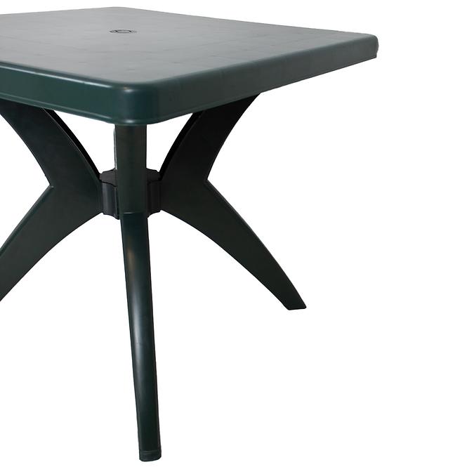 Asztal Dol 80x80 zöld