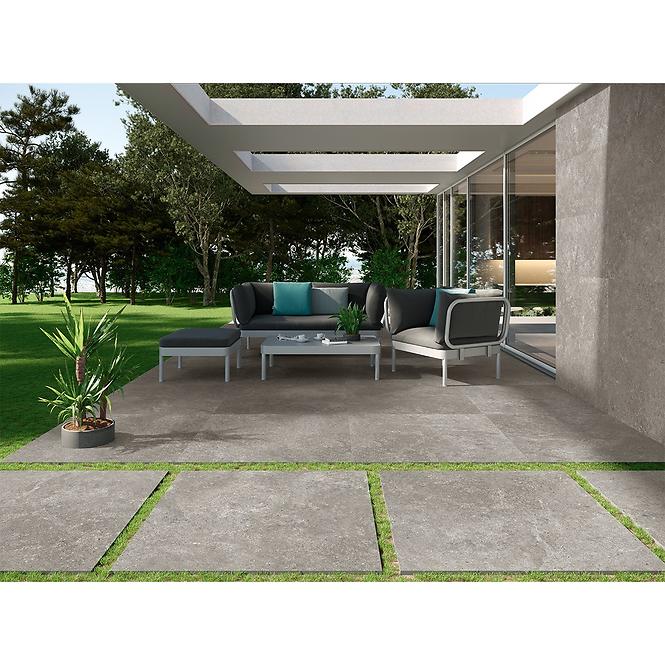 Stoneland Grey Espesorado 120/120 Anti-Slip