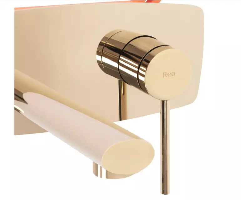Mosdókagyló csaptelep Rea Oval arany + box,3