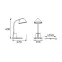Lampa Debra 04232 LED blue LB1,2
