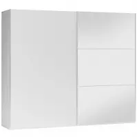 Szekrény Vigo 250 fehér  / tükör