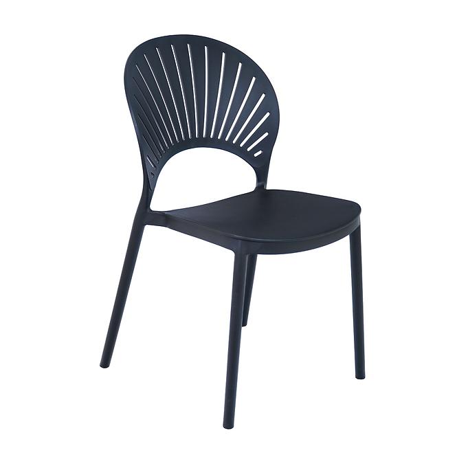 Rimini kerti szék fekete