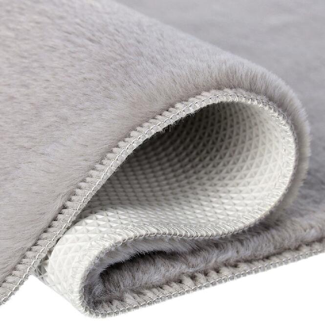 Fürdőszobai szőnyeg 50x90 cm világos szürke,2