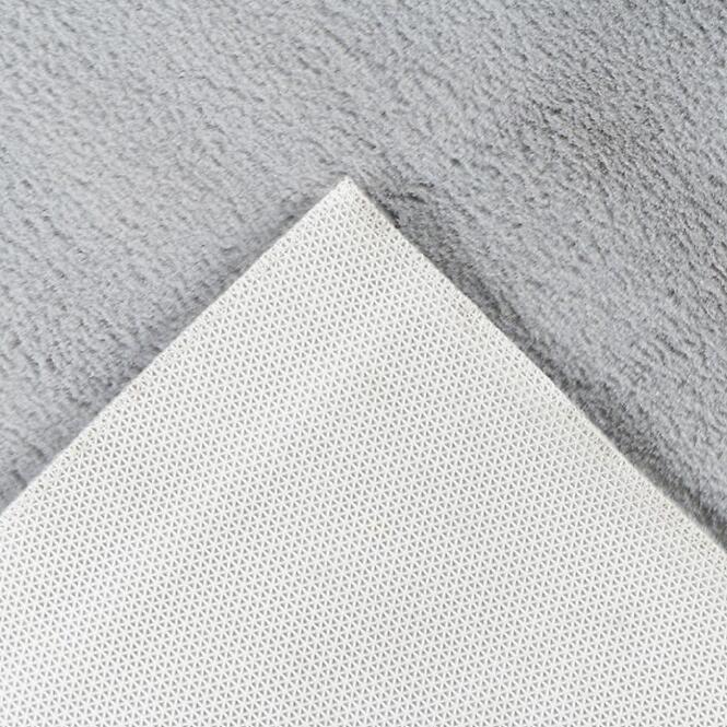 Fürdőszobai szőnyeg 50x90 cm világos szürke,3