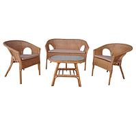 Természetes rattan szett Hamburg