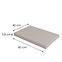 Konyhai munkalap 40cm/38mm Cashmere / U12168QR,2