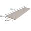 Konyhai munkalap 180cm/38mm Cashmere / U12168QR,2