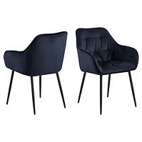 Szék midnight blue 2 db