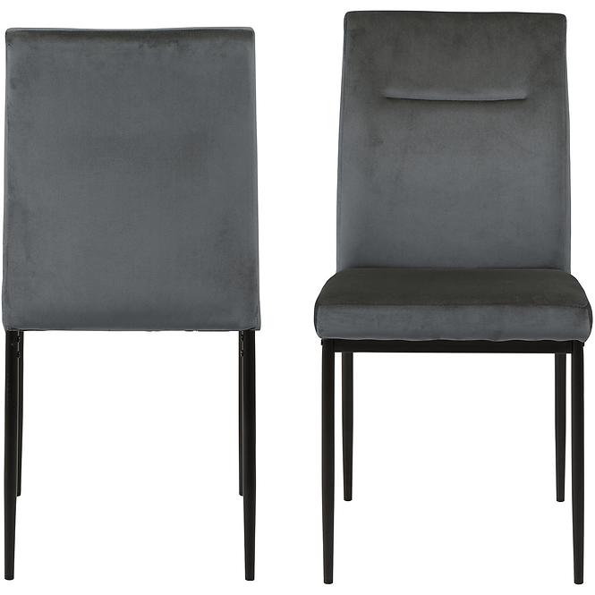 Szék dark grey 2 db